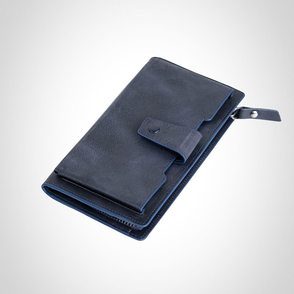 Hakiki Deri Cüzdan – Telefon Bölmeli, Parmak Askılı, Fermuarlı, İsim Yazılı, Kişiye Özel | Pandora 6954 |