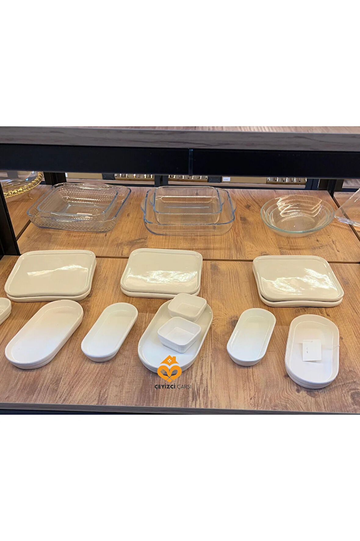 15 Parça Beyaz Modern Kahvaltı Seti I Çeyizlik I Hediyelik I