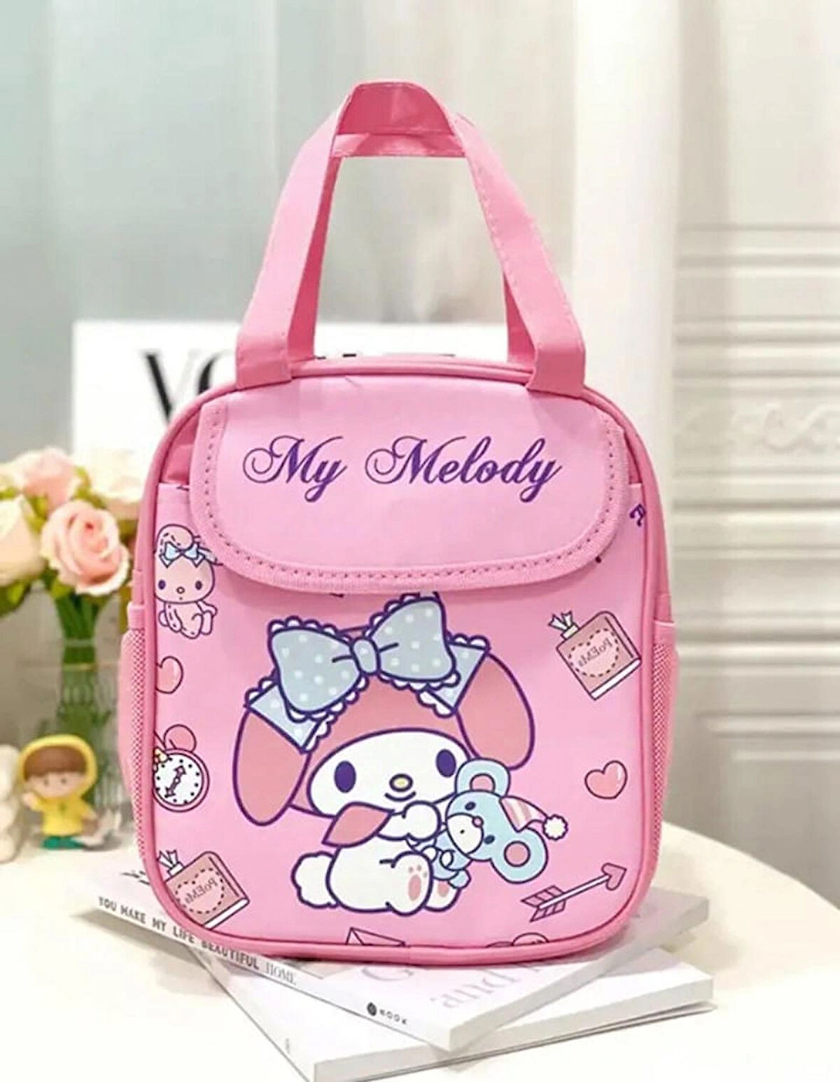 Sanrio Kuromi Cinnamoroll Hello Kitty My Melody Termal Beslenme Çantası