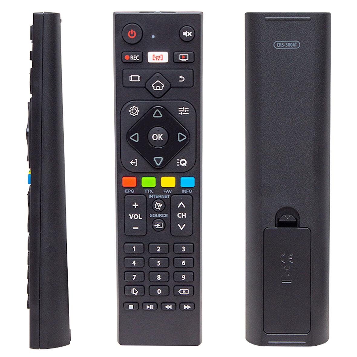 SUNNY CRS-300AT * HI-LEVEL RM-L265C ANDROID TV LIVE TV TUŞLU LCD-LED TV KUMANDA