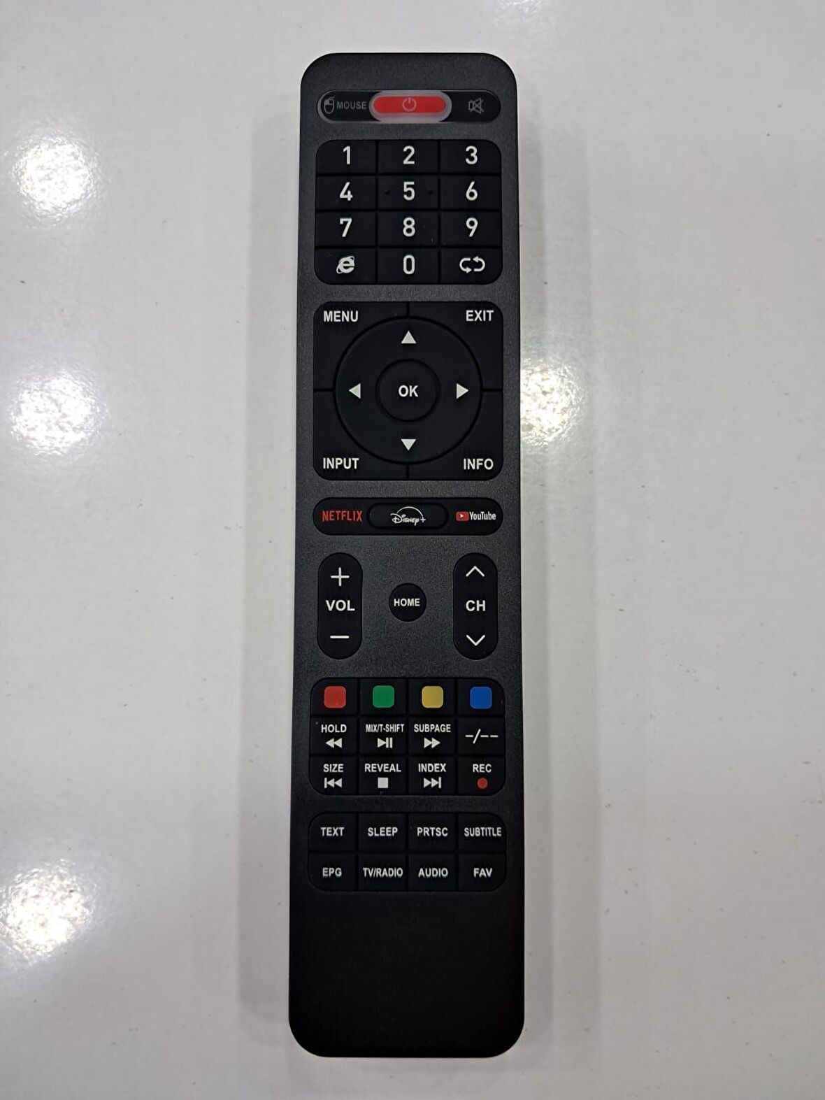 SUNGATE DİSNEY-NETFLİX-YOUTUBE TUŞLU LCD TV KUMANDASI