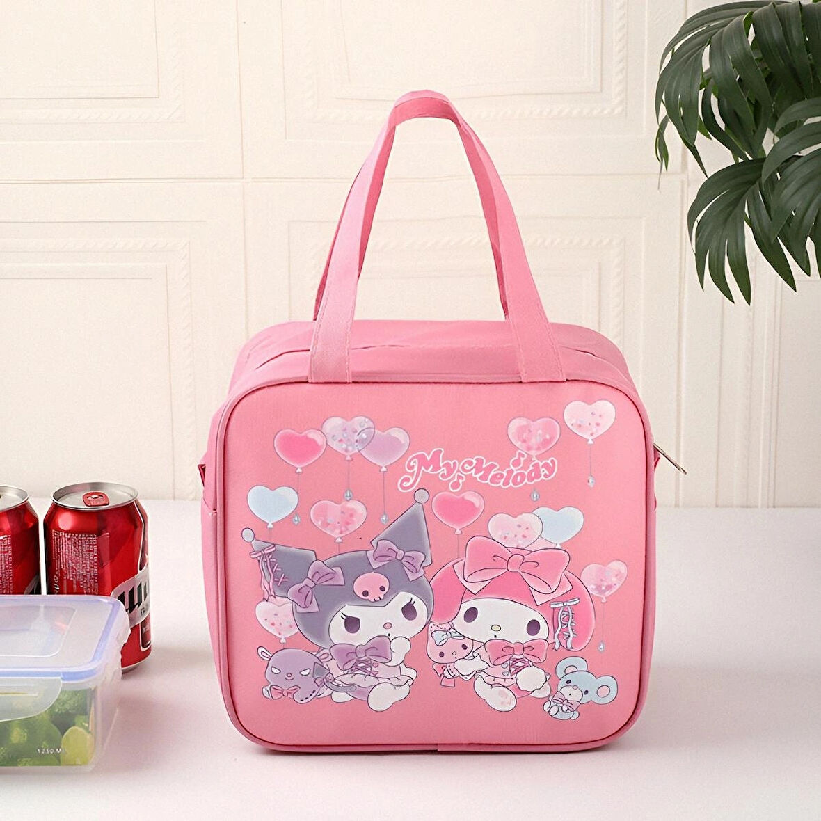 Sanrio Kuromi My Melody Cinnamoroll Termal Beslenme Çantası