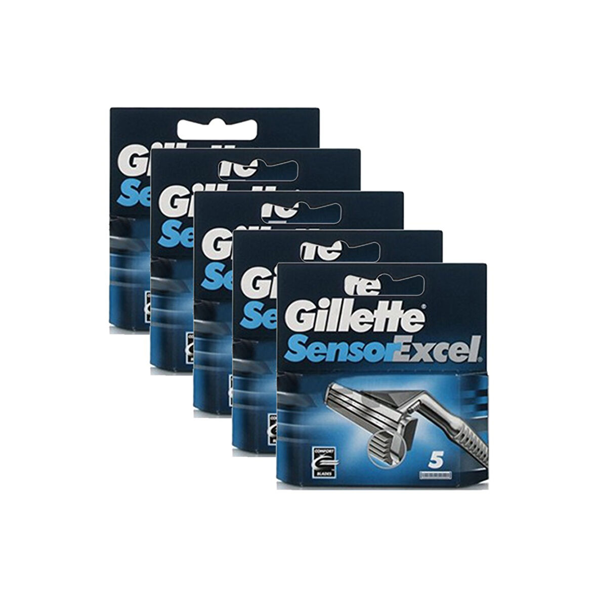 Sensor Excel 5\'li Yedek Tıraş Bıçağı x 5 Paket