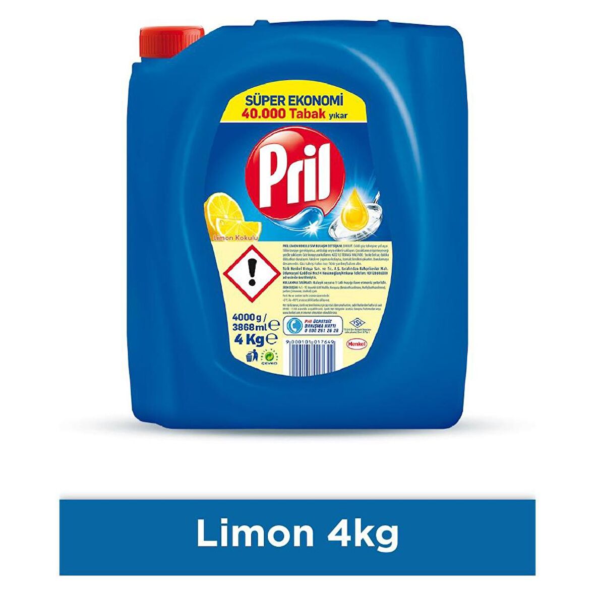 Pril 3868 ml Elde Yıkama Deterjanı