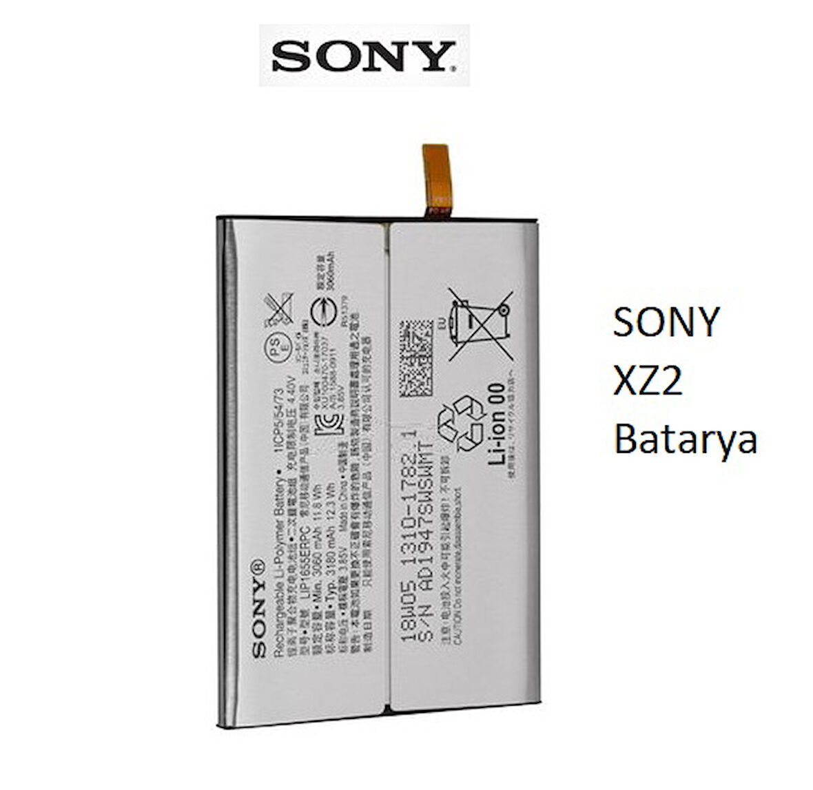 Sony Xperia XZ2 H8266 LIP1655ERPC Batarya Pil