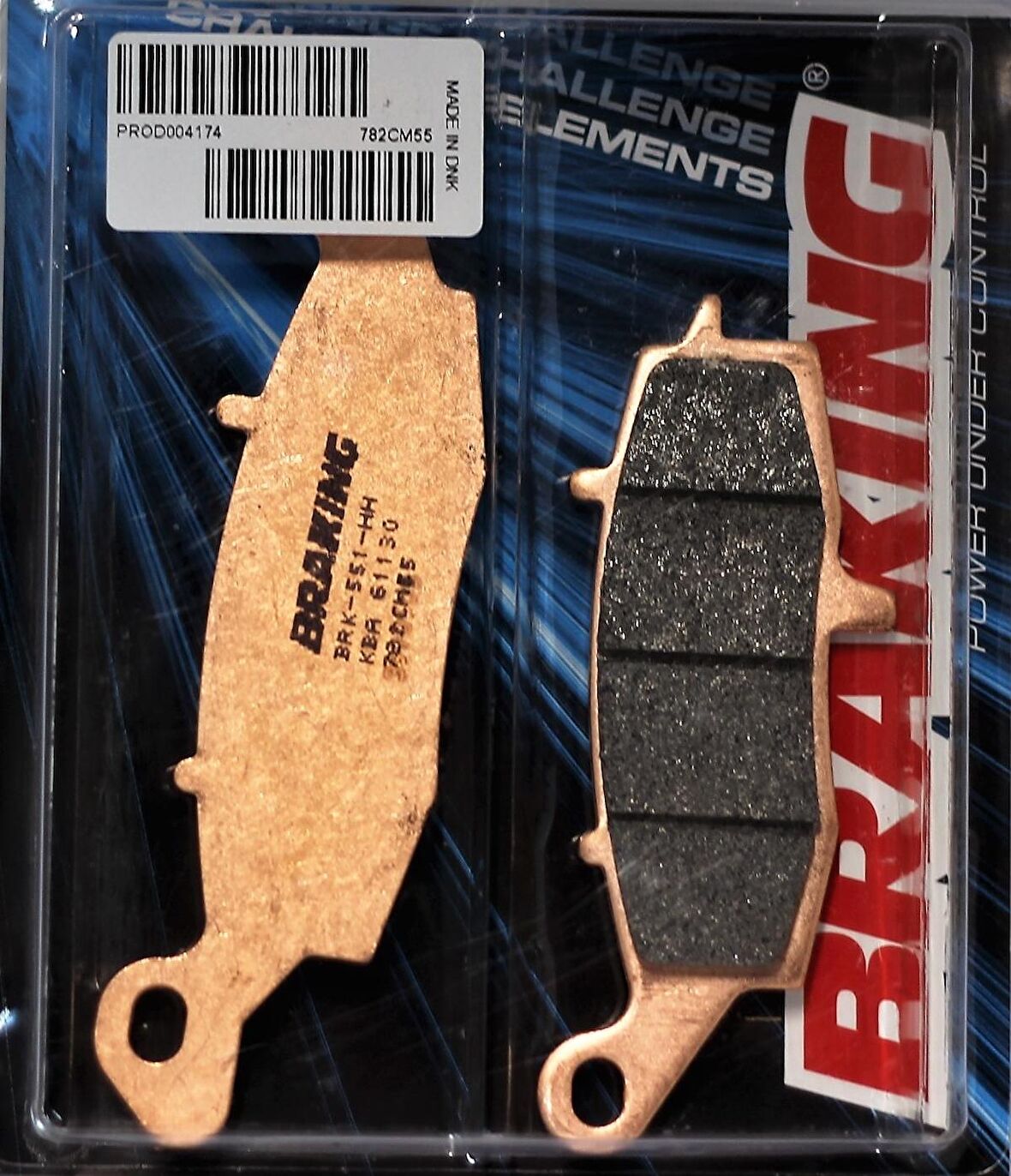 KAWASAKI ER6N 650 BRAKING ÖN FREN BALATASI 2006 - 2015 782CM55