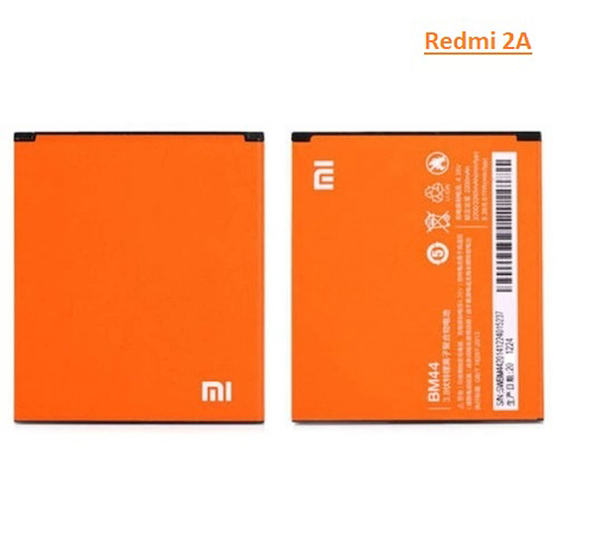 Xiaomi Redmi 2A Pil Batarya BM44 Servis