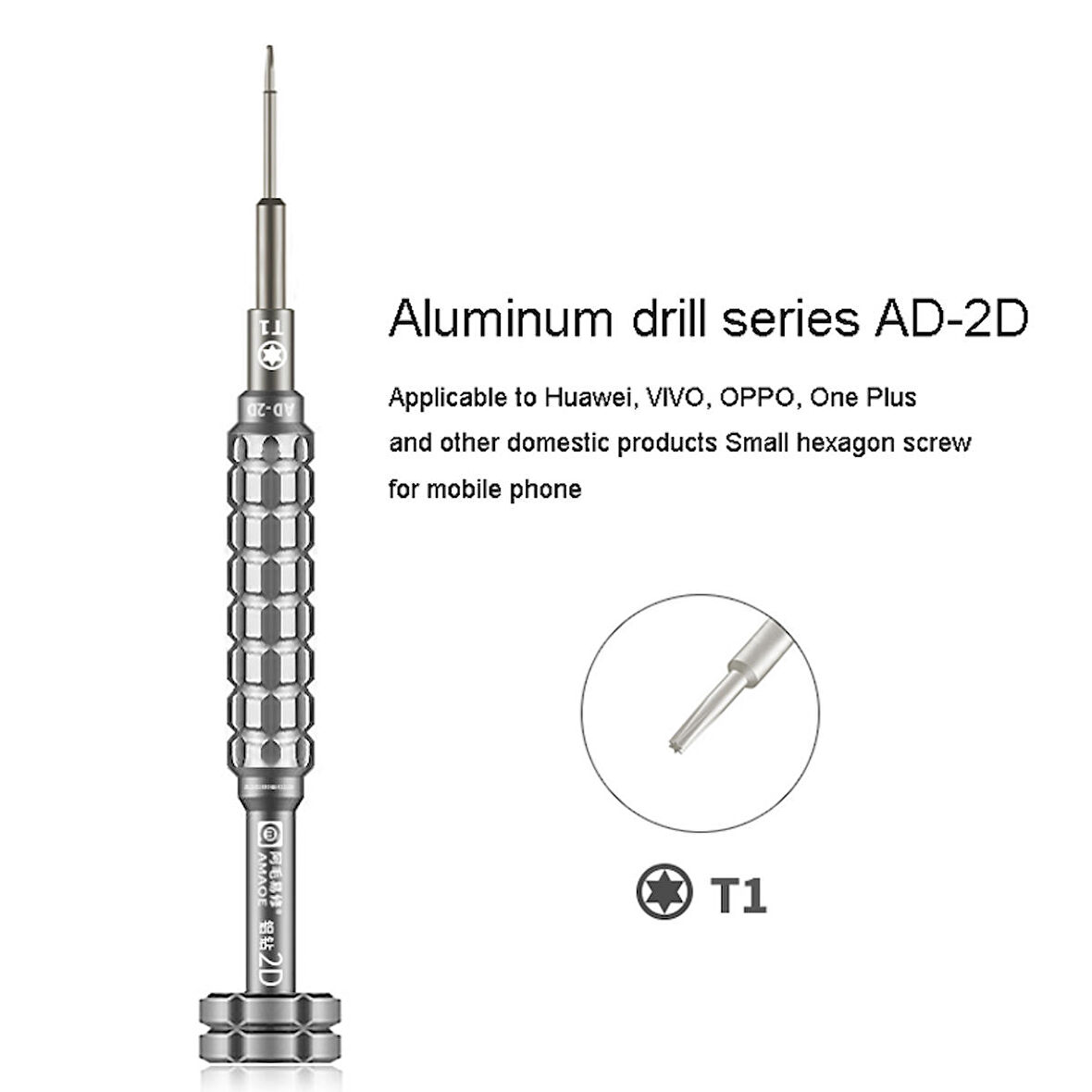 Gmr Amaoe 2D T1 Başlıklı Profesyonel Tornavida