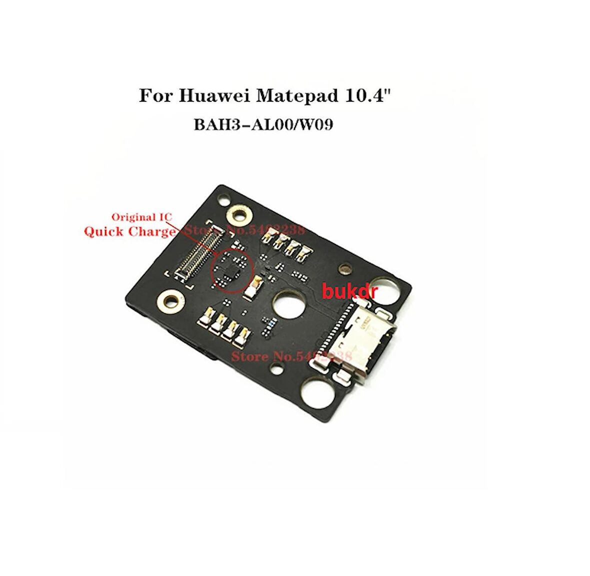 Huawei matepad 0.4 Bah3-L09 Bah3-W09 Bah3-W19 Şarj Bordu