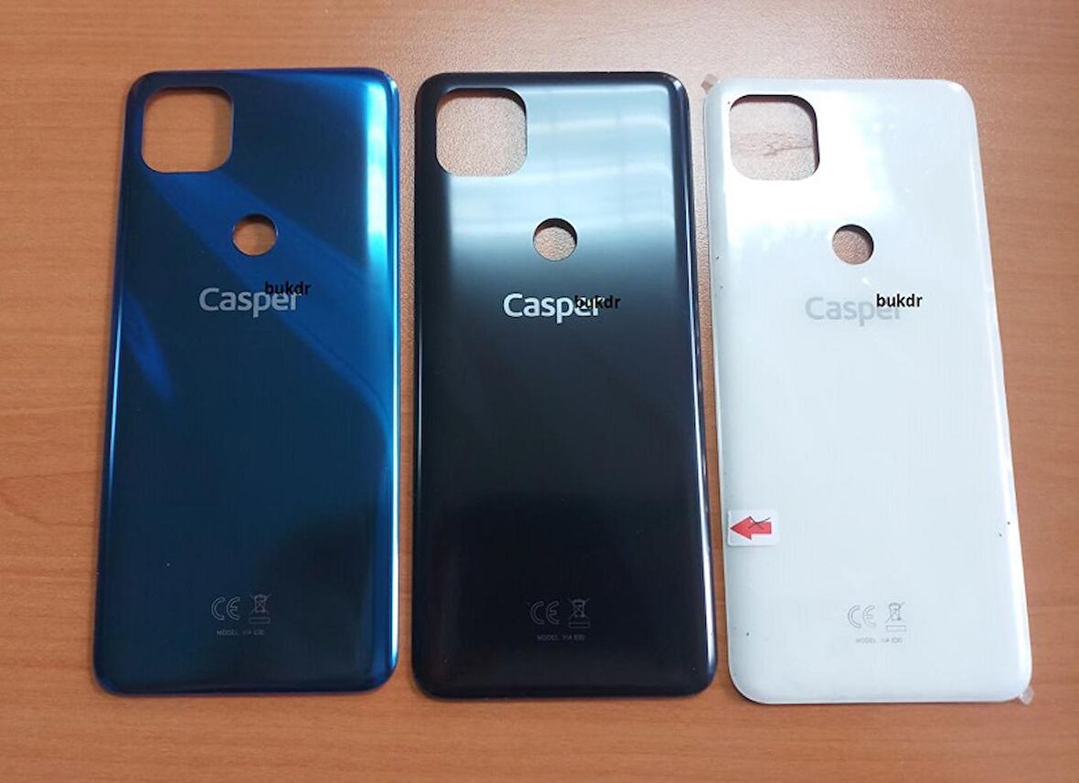 Gmr Casper Via E30 Pil Kapağı Arka Kapak Mavi