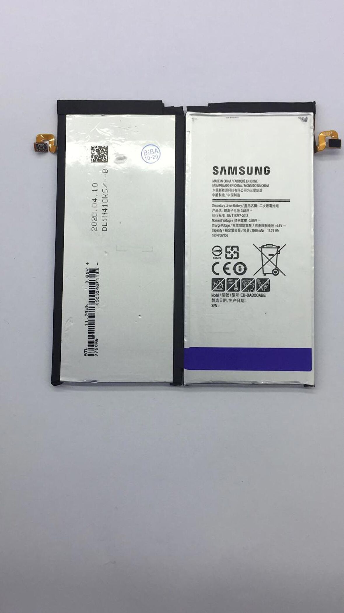 Samsung Galaxy A8 - A8 2015 - A800 Batarya Pil 3050 Mah