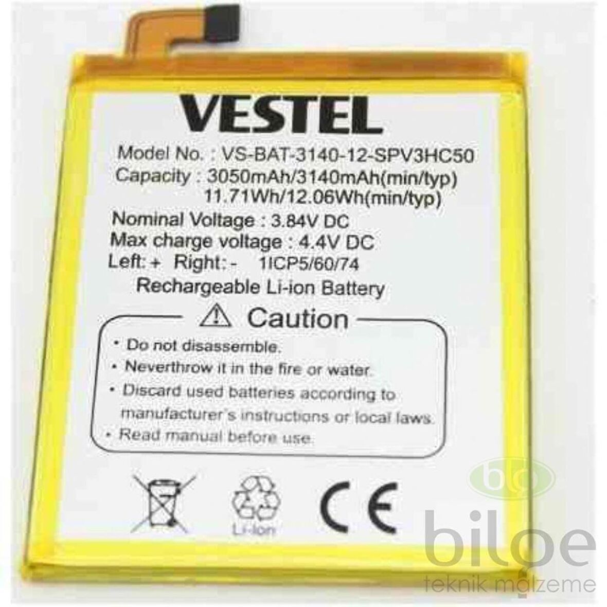 Vestel Venüs 5020 Batarya Pil