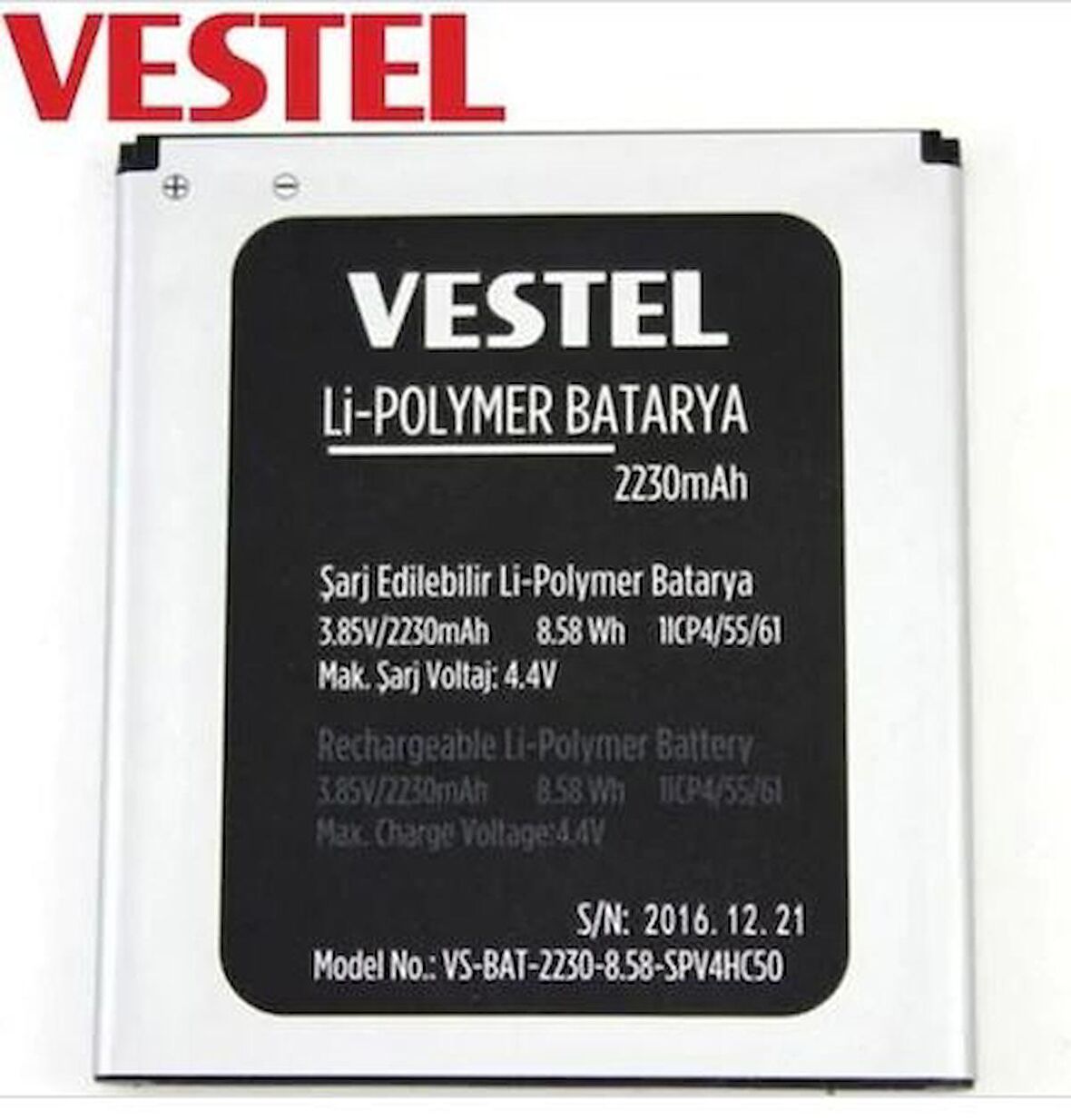 Vestel Venüs 5000 Batarya Pil 2230 Mah