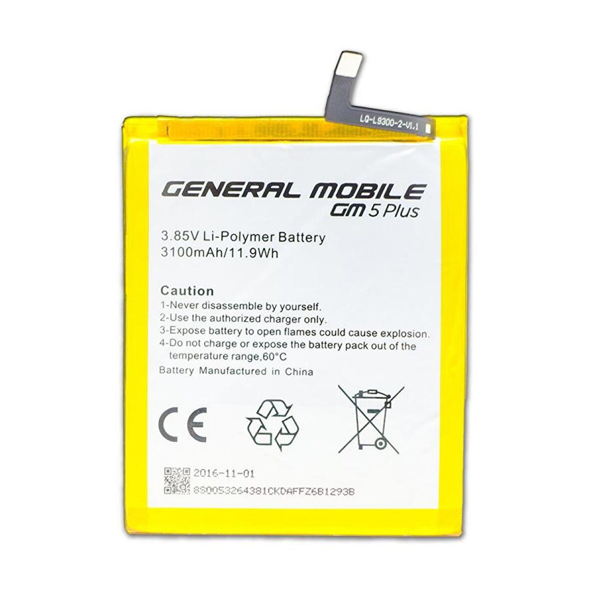 General Mobil Gm5 Plus Batarya