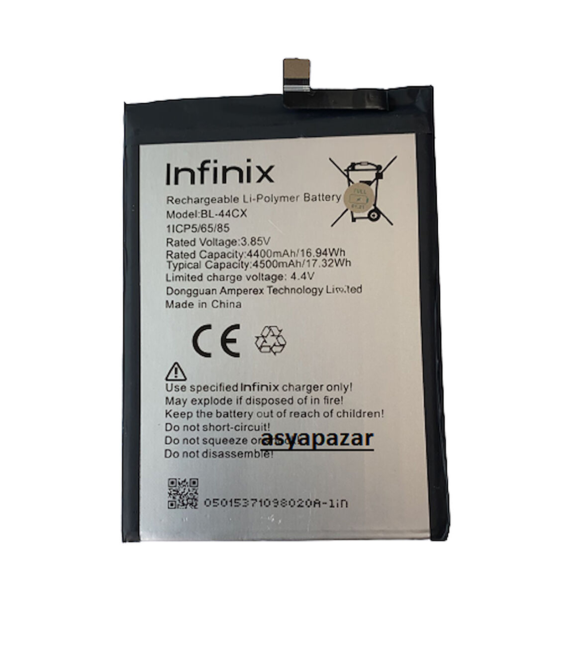 Infinix Zore 8 Pil Batarya BL-44CX