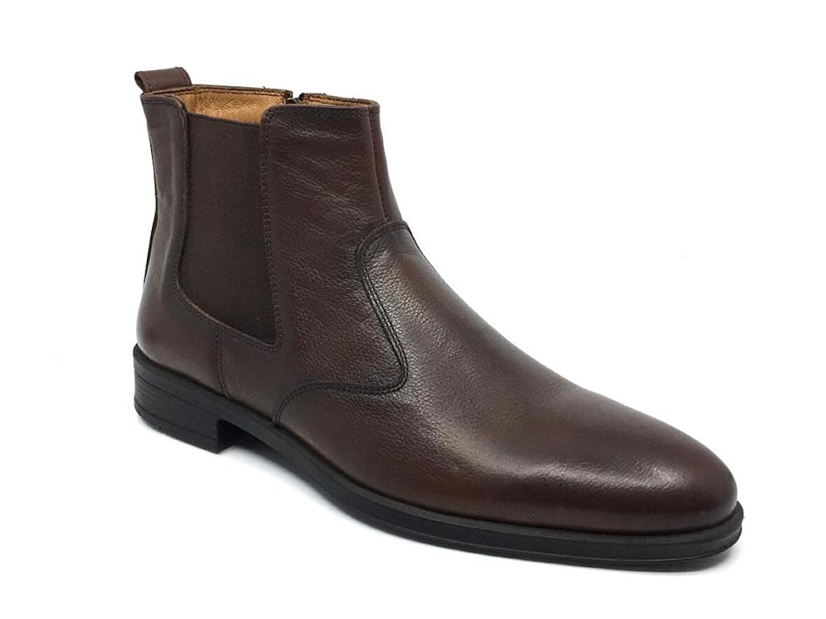 Taşpınar %100 Deri Kürklü Klasik Erkek Kışlık Bot Ayakkabı 40-44