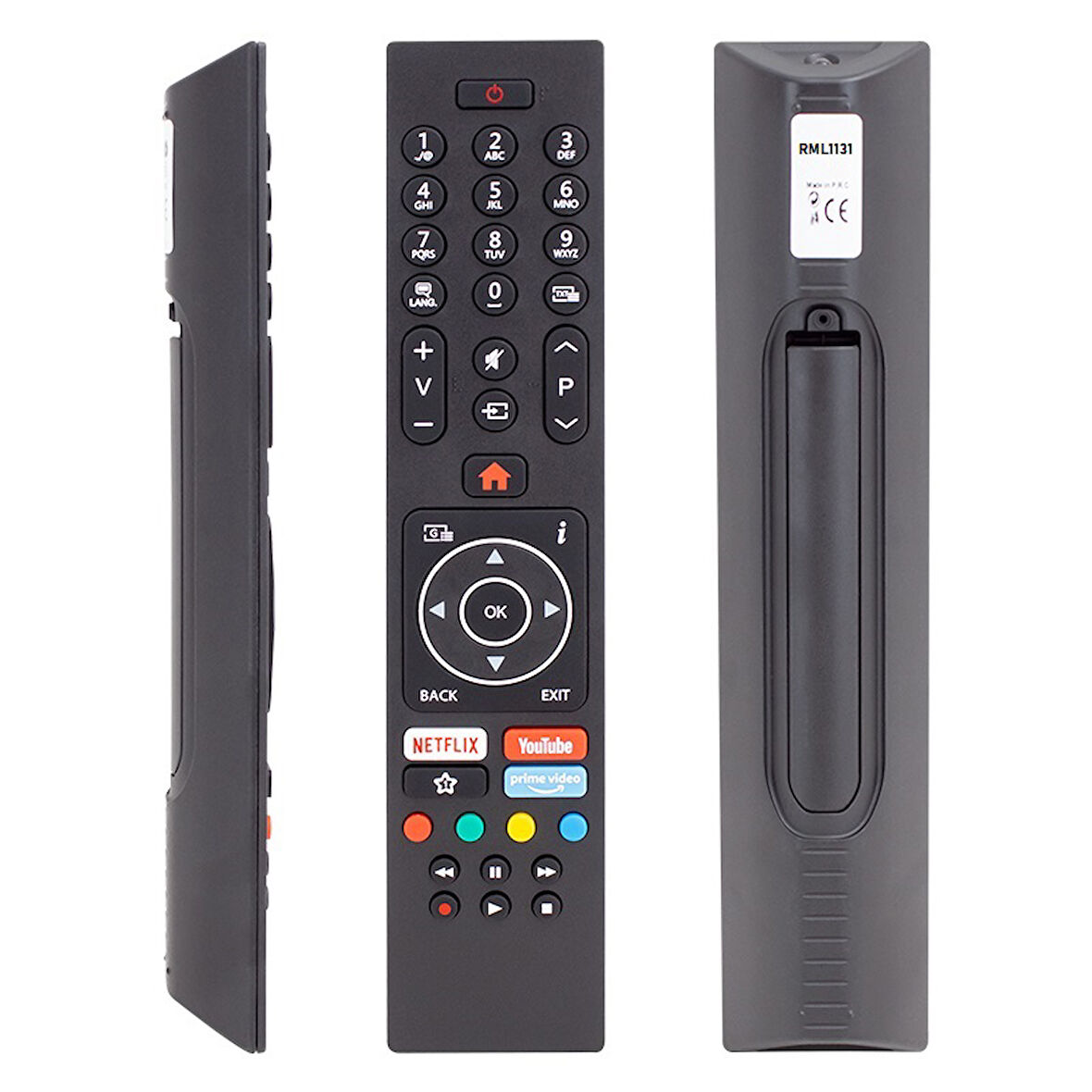 VESTEL RC43135P NETFLIX-YOUTUBE-PRIME VIDEO TUŞLU LCD LED TV KUMANDA (70128=40069=18813)