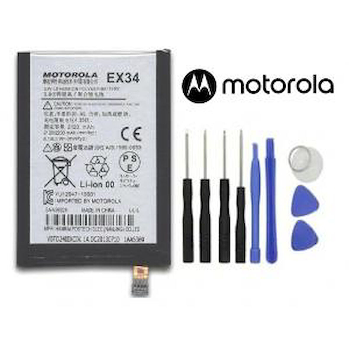 Motorola Moto X XT1060 EX34 Batarya Pil ve Tamir Seti