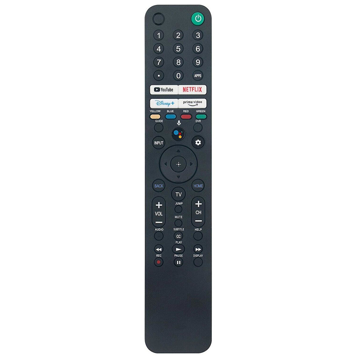 SONY YOUTUBE NETFLİX DİSNEP PRİME VİDEO SES KOMUTLU TUŞLU  RMF-TX520U LCD LED TV KUMANDASI