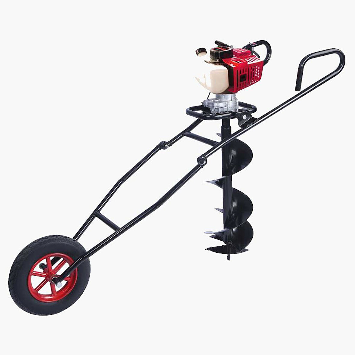 Solax AG52D Arabalı Toprak Burgu Makinesi 20 cm 1.9 hp