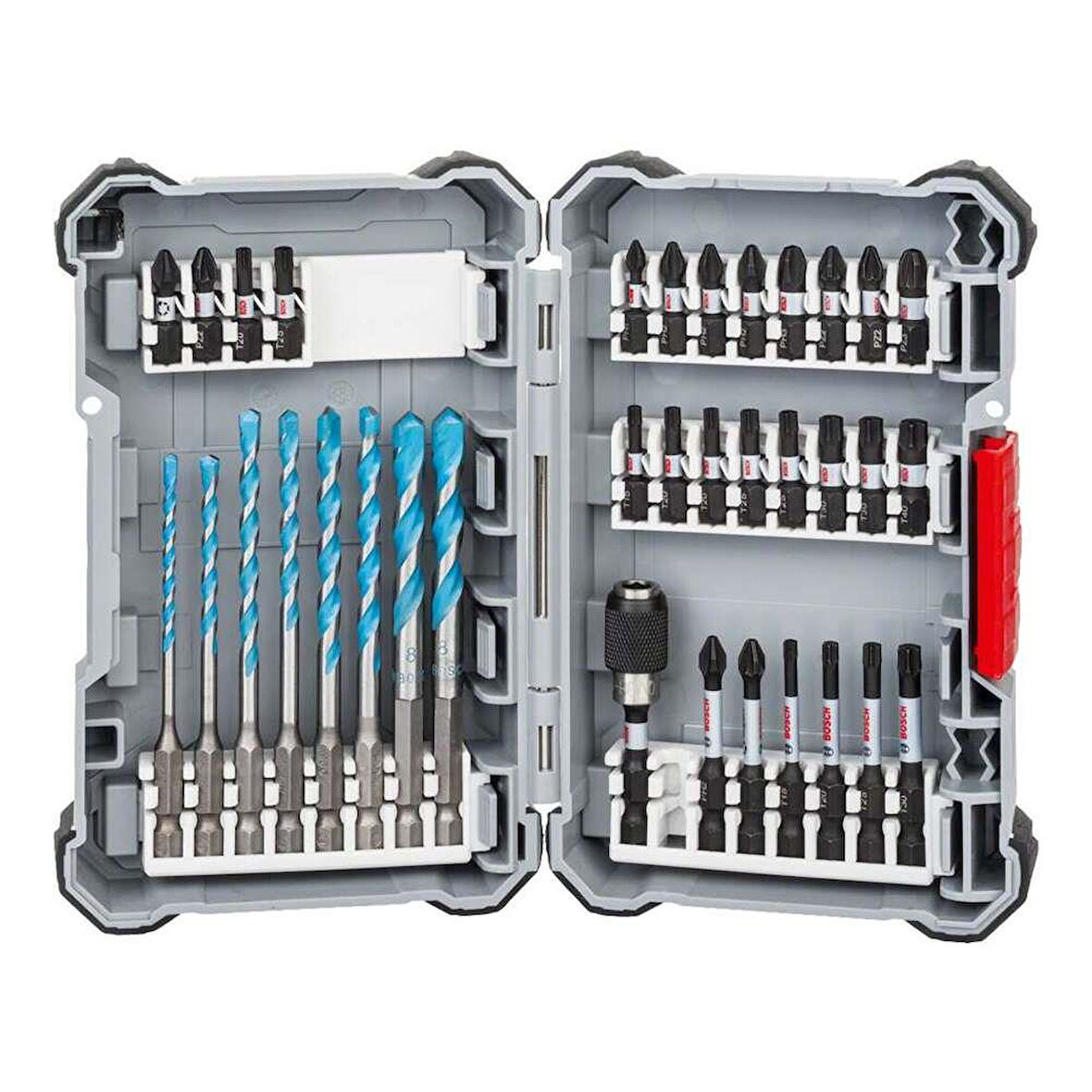 Bosch Impact Control MultiConstruction Vidalama ve Delme Ucu Seti 35 parça