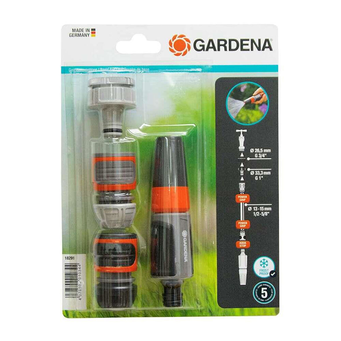 Gardena 18291-20 Temel Set