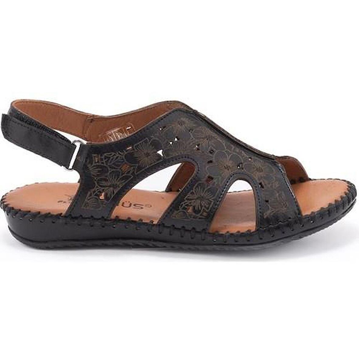 VENÜS 23144015Y SARAÇLI ORTOPEDİK CIRTLI DERİ KADIN SANDALET