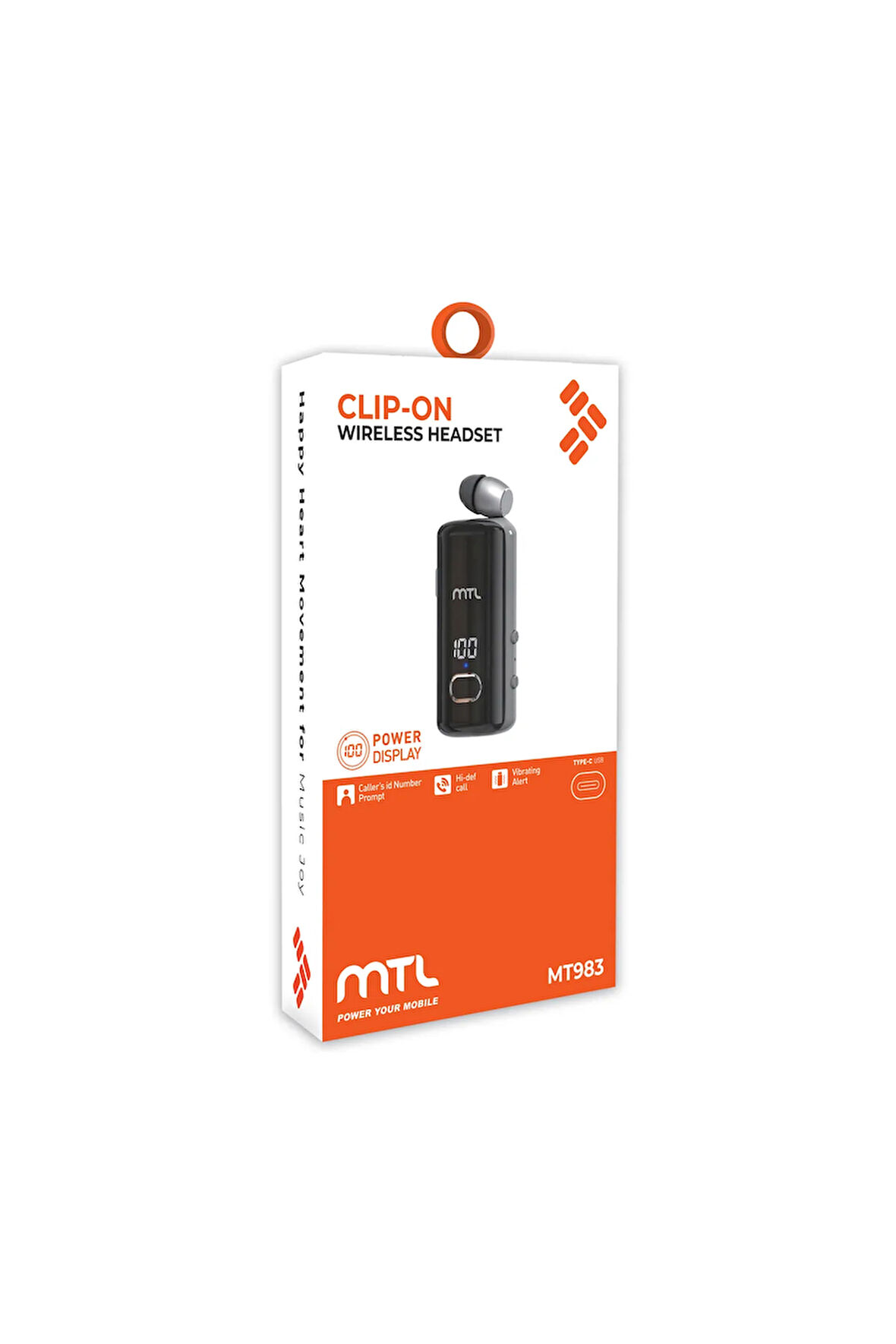 Makaralı Bluetooth Kulaklık Digital Göstergeli Çift Telefon Destekli MT983