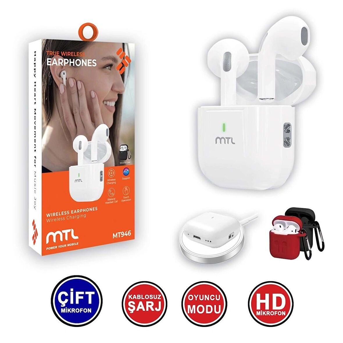 True Wireless Earphones MTL MT946