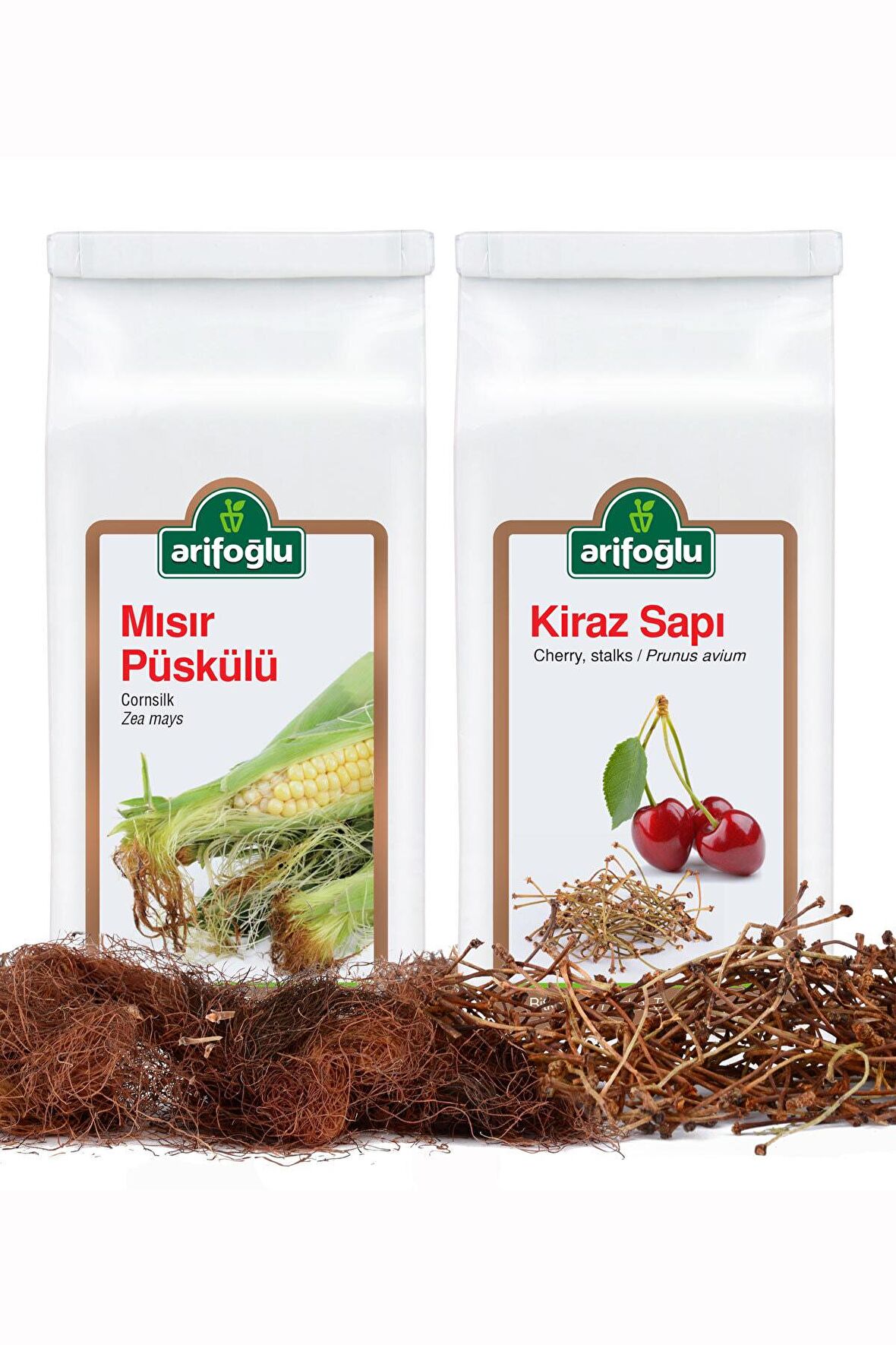 Arifoğlu Mısır Püskülü 40g + Kiraz Sapı 50g Özel Yaza Merhaba Kürü