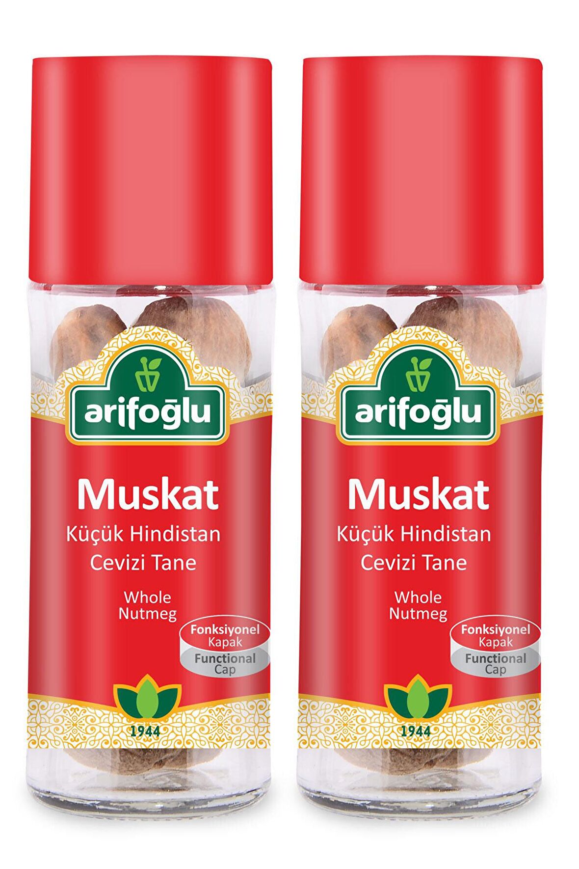 Arifoğlu Muskat (Tane) 40g Cam (2 Adet)