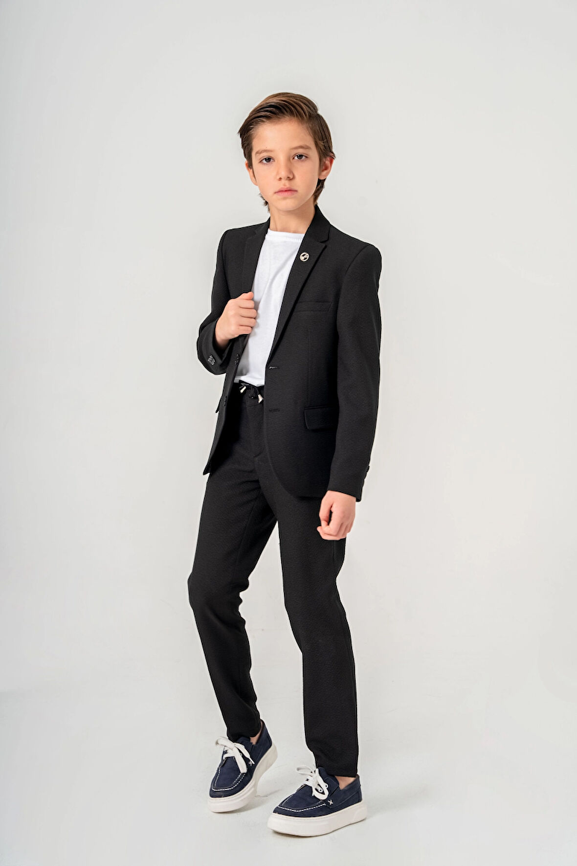 Tişörtlü Ceketli Takım Elbise 4025