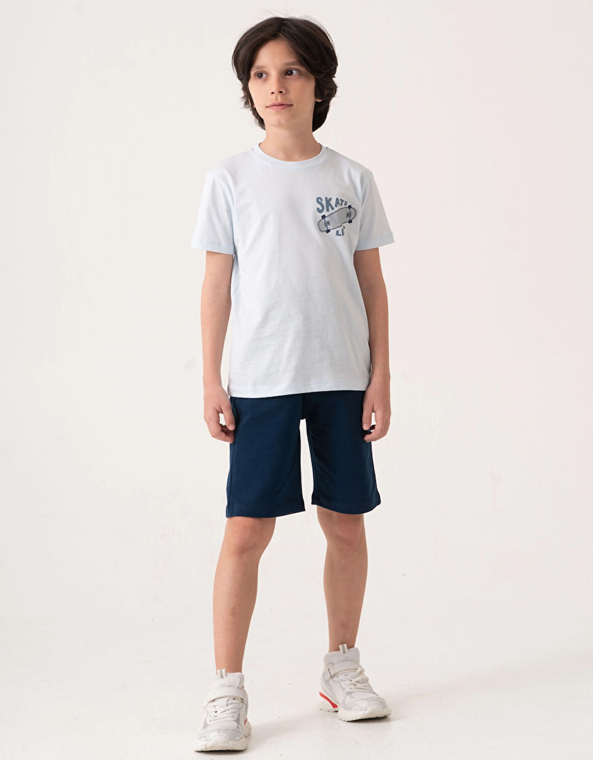 Skate Life Sırt Baskılı Erkek Çocuk Takım 50601