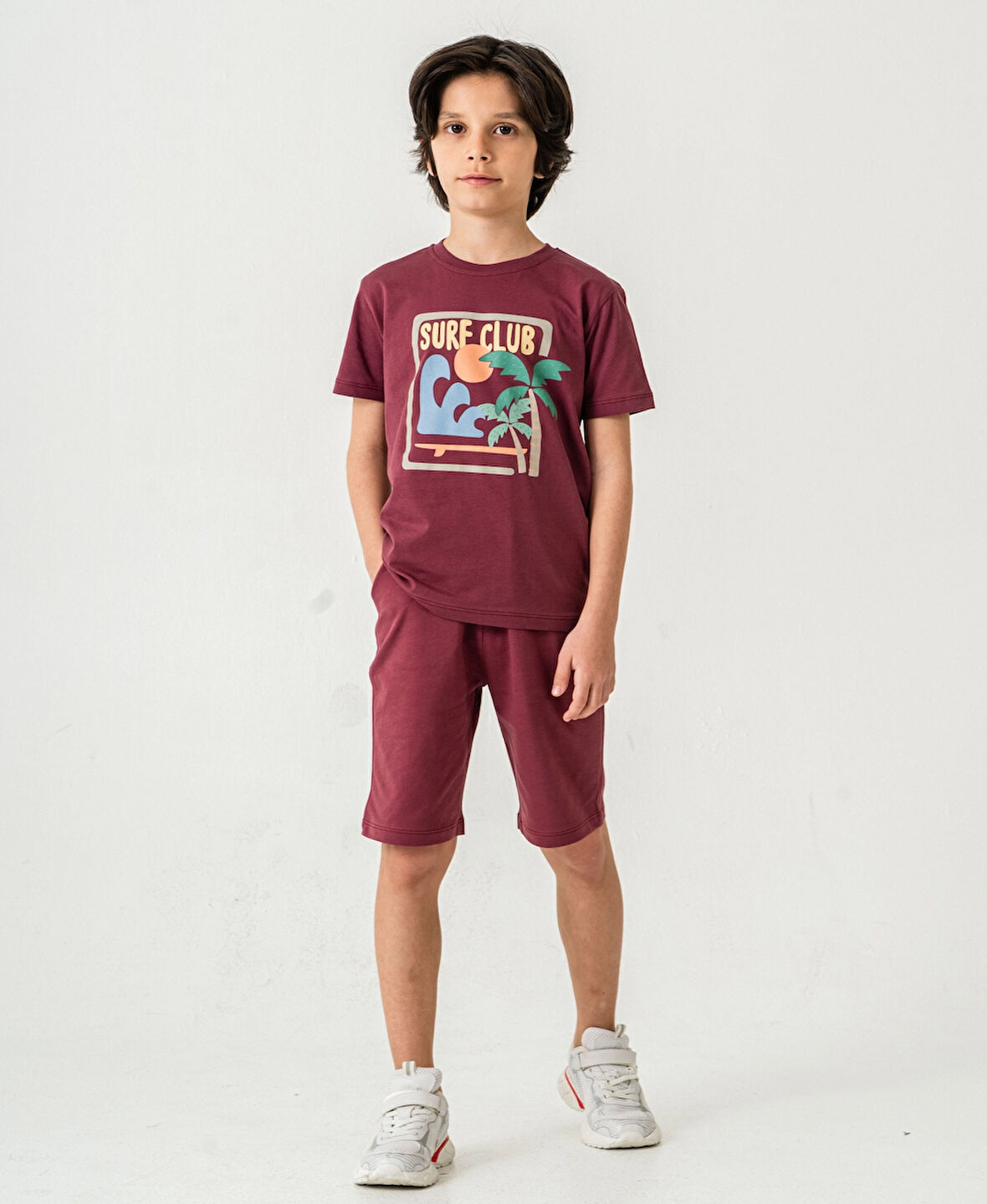 Surf Club Baskılı Erkek Çocuk Takım 50603
