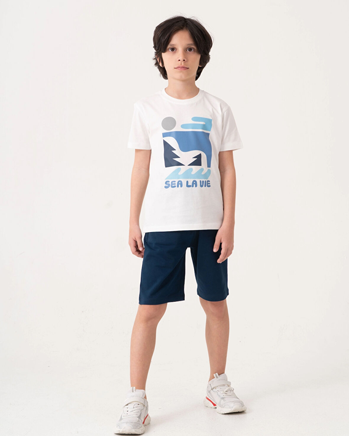 Sea La Vie Baskılı Erkek Çocuk Takım 50604