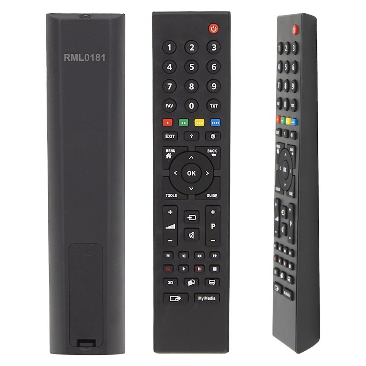 ARÇELİK-BEKO 3D TUŞLU LCD-LED TV KUMANDA (RC3214802/01-TS1187R-1) 300G