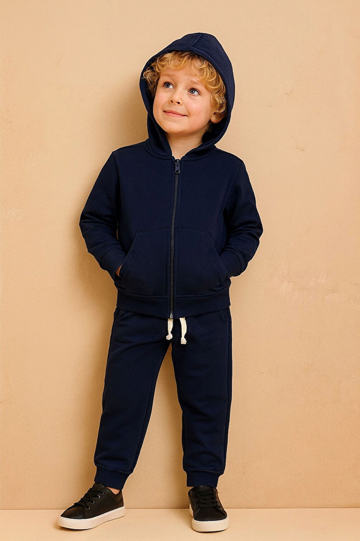 Kapşonlu Erkek Çocuk Takım 20411