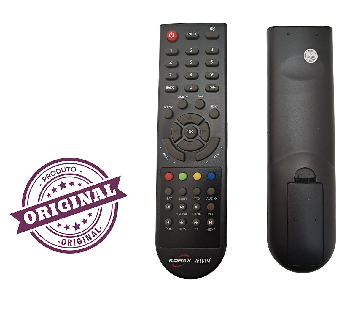 ORJİNAL KORAX YELBOX HD UYDU ALICISI KUMANDASI