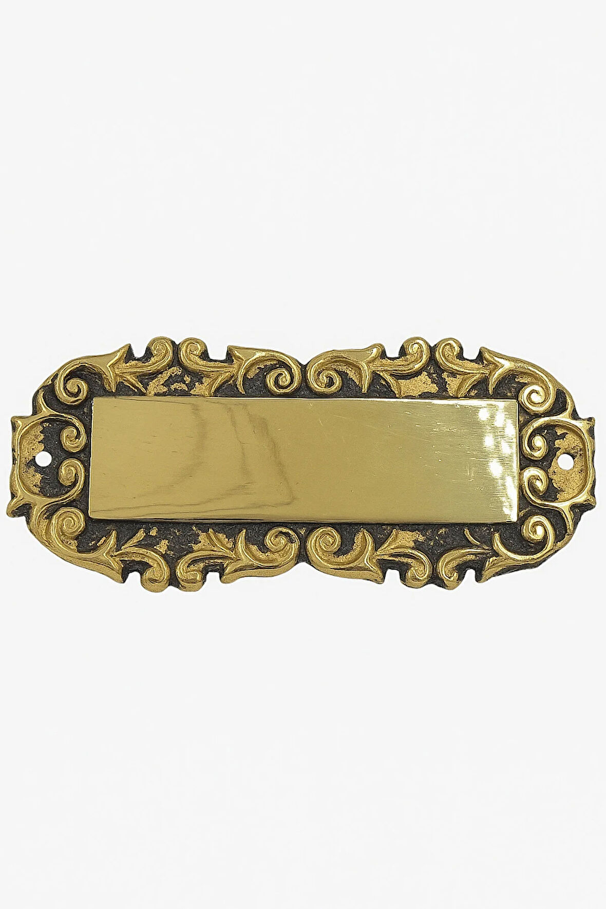 PİRİNÇ DÖKÜM KAPI İSİMLİĞİ 11CM