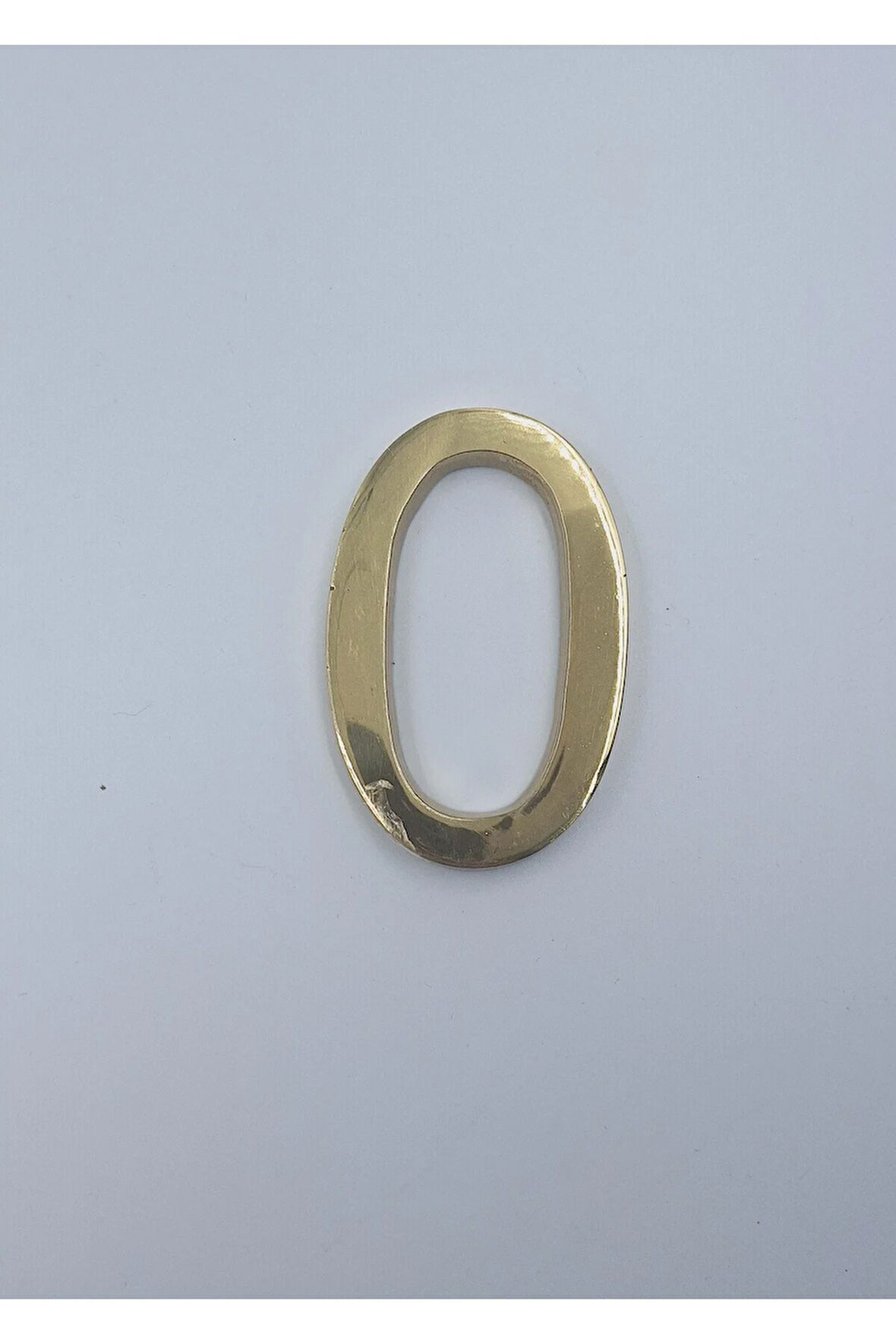 PİRİNÇ RAKAM KAPI NUMARASI 8CM  NO:0