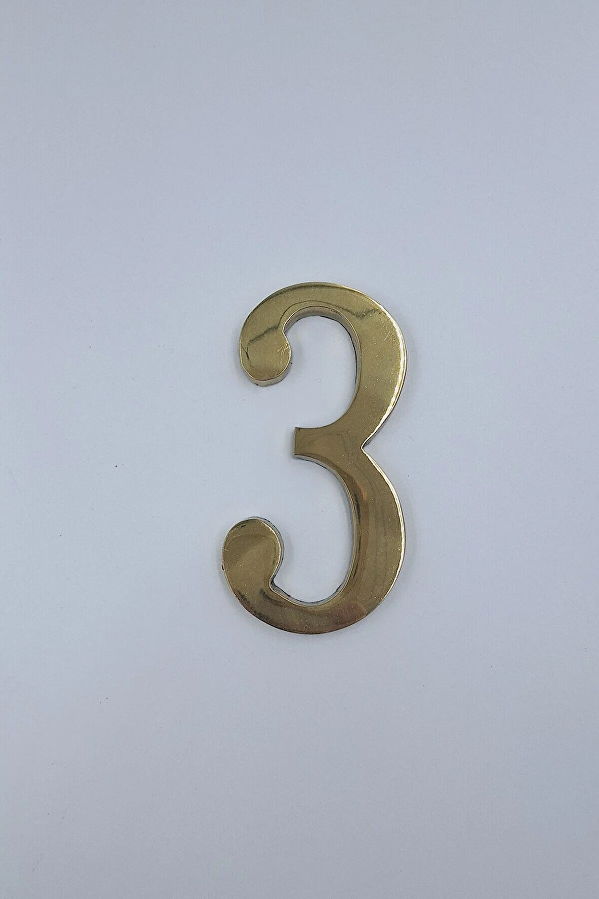 PİRİNÇ RAKAM KAPI NUMARASI 12 CM NO:3