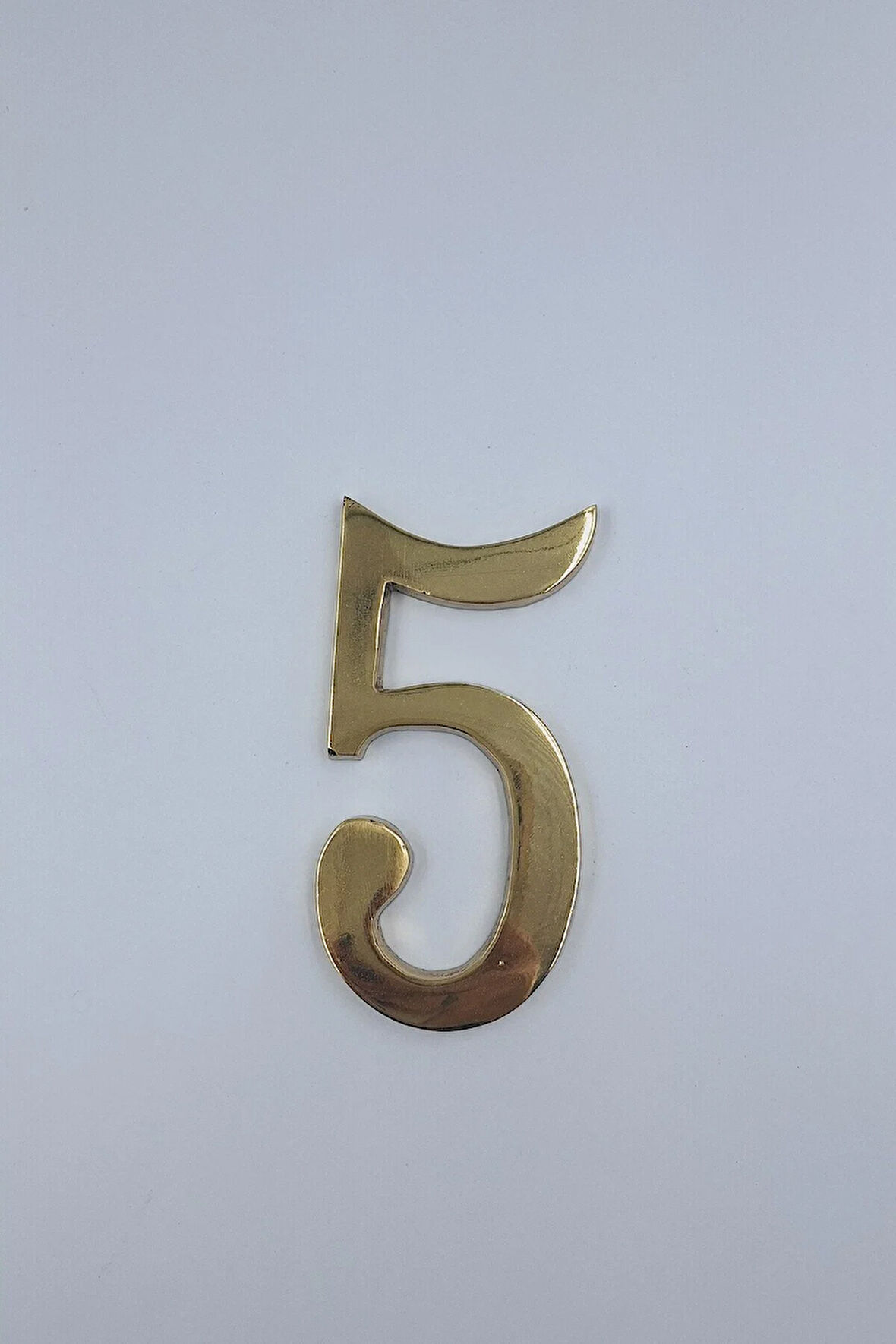 PİRİNÇ RAKAM KAPI NUMARASI 12 CM NO:5