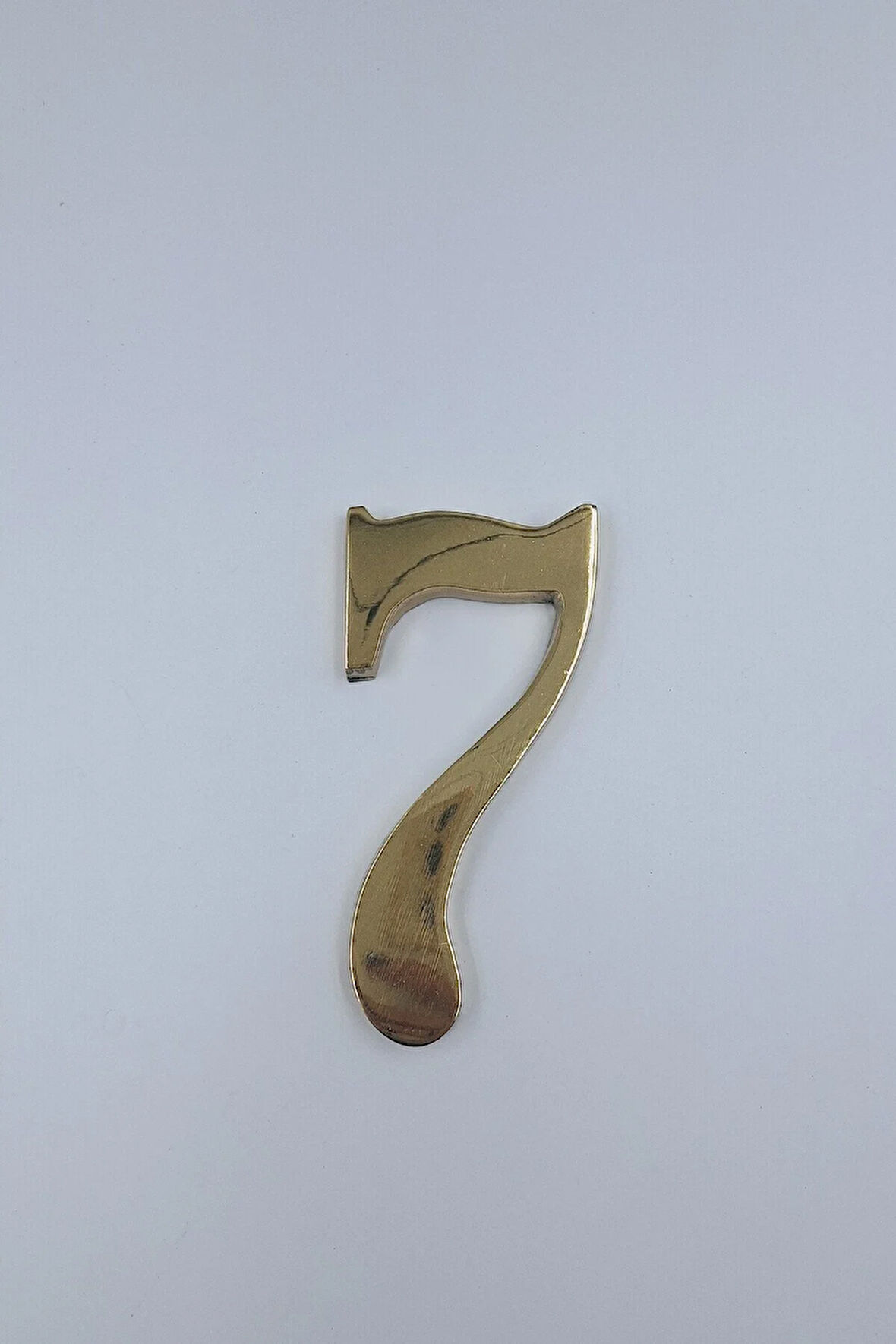PİRİNÇ RAKAM KAPI NUMARASI 12 CM NO:7