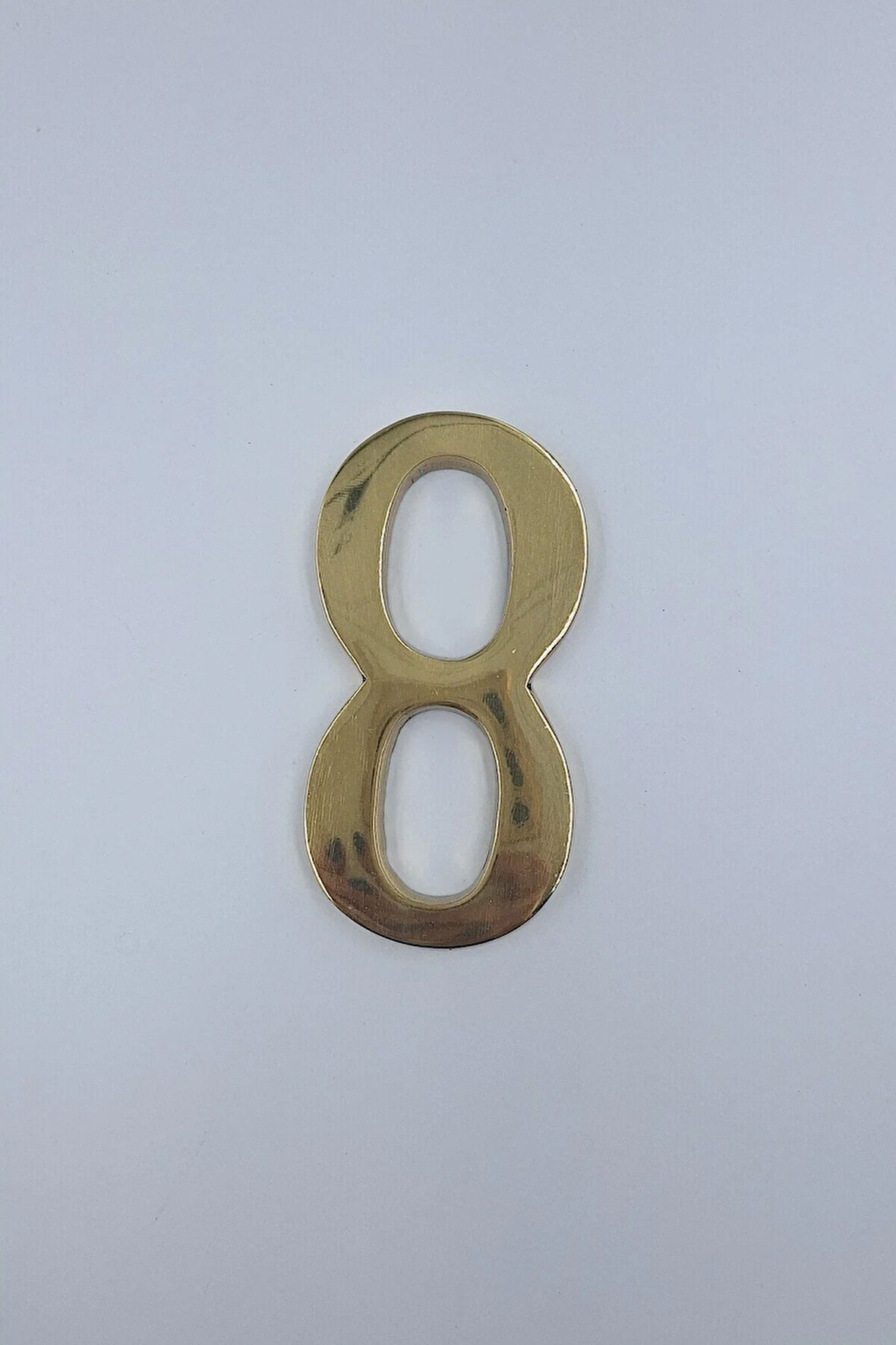 PİRİNÇ RAKAM KAPI NUMARASI 12 CM NO:8