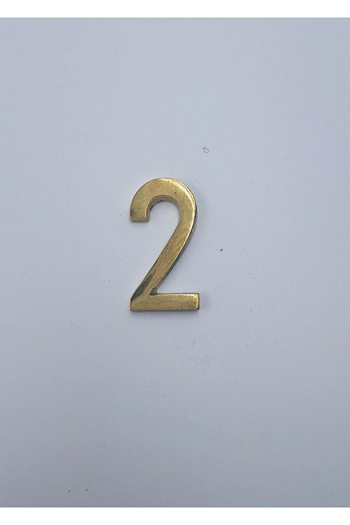 PİRİNÇ RAKAM 4CM DÜZ NO:2