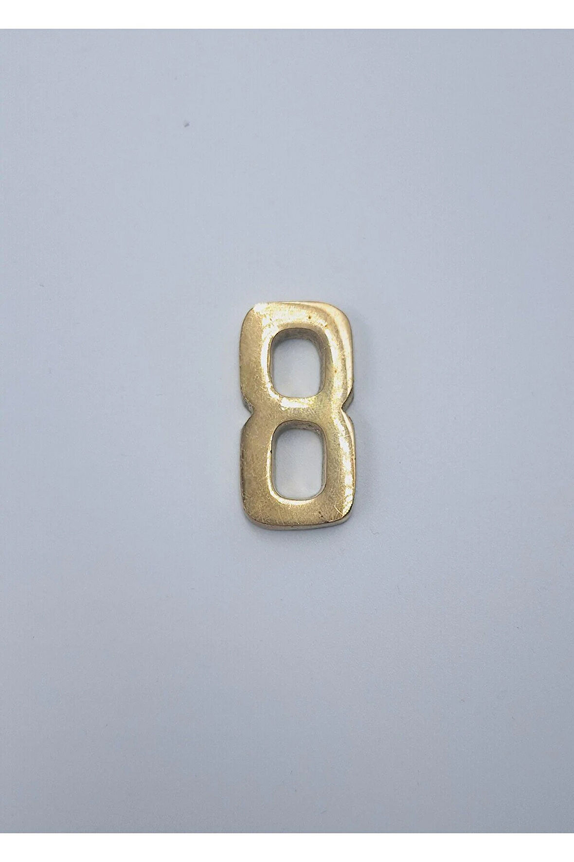 PİRİNÇ RAKAM 4CM DÜZ NO:8