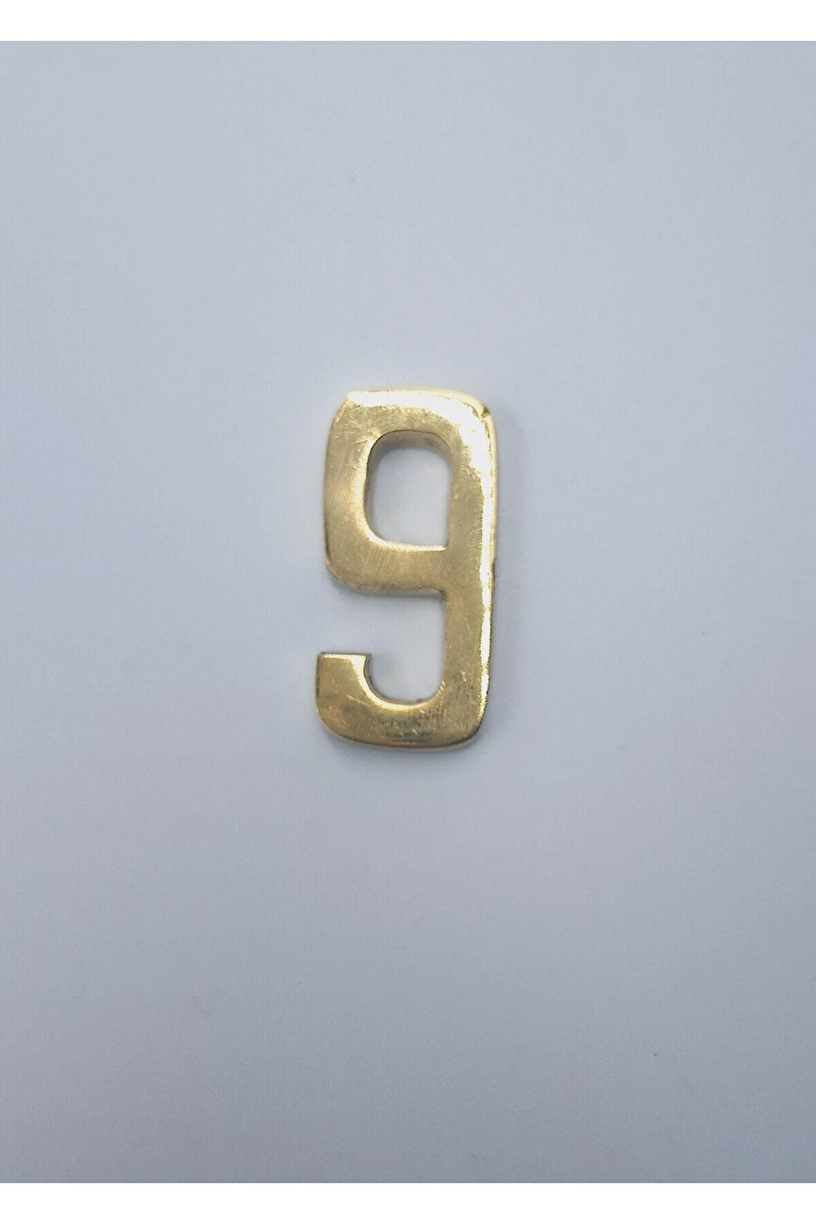 PİRİNÇ RAKAM 4CM DÜZ NO:9