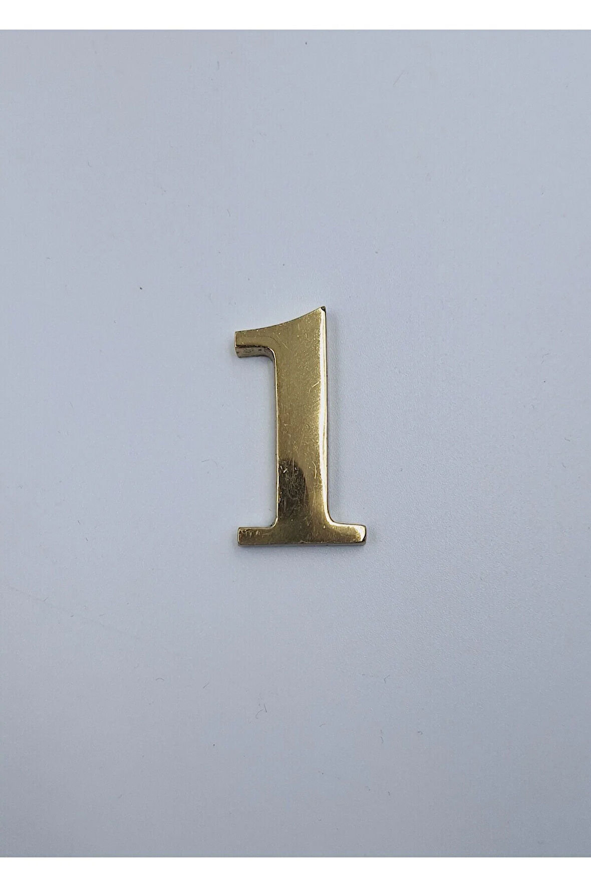 PİRİNÇ RAKAM 4CM TIRNAKLI NO:1