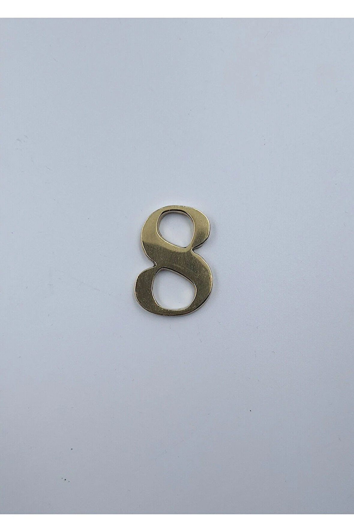 PİRİNÇ RAKAM 4CM TIRNAKLI NO:8