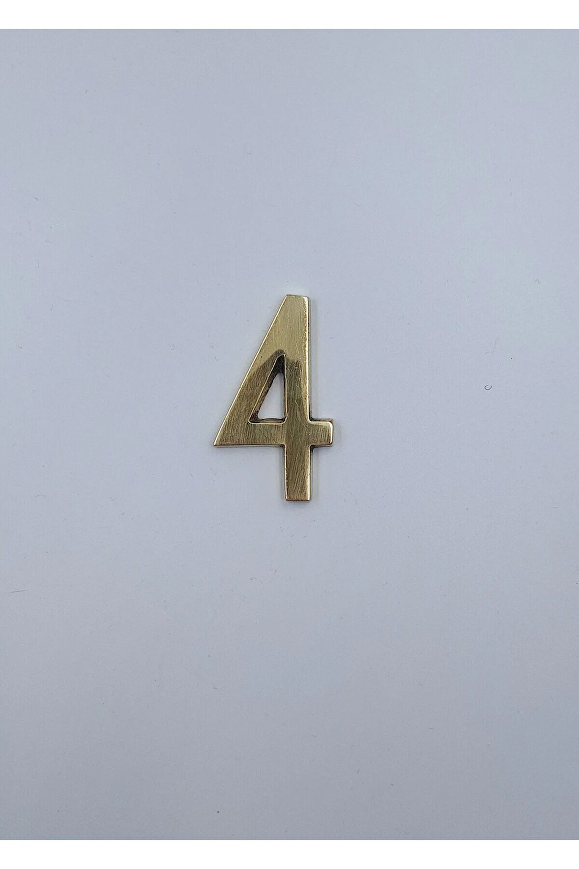 PİRİNÇ RAKAM 5CM DÜZ NO:4